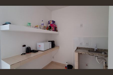 Studio à venda com 35m², 1 quarto e 1 vagaCozinha 