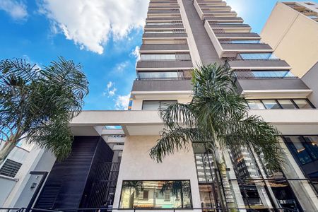 Studio à venda com 27m², 1 quarto e sem vagafachada do predio