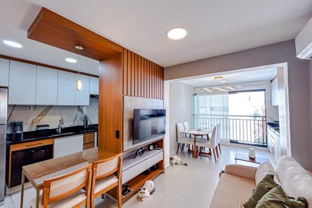 Sala de apartamento à venda com 2 quartos, 80m² em Vila Zilda, São Paulo