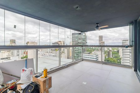 Studio para alugar com 48m², 1 quarto e sem vaga Studio para alugar com 48m², 1 quarto e sem vagaVaranda