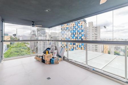 Studio para alugar com 48m², 1 quarto e sem vaga Studio para alugar com 48m², 1 quarto e sem vagaVaranda