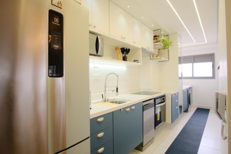 Apartamento à venda com 89m², 2 quartos e 1 vagaCozinha e Área de Serviço