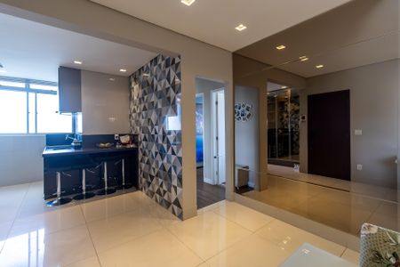 Sala de apartamento à venda com 3 quartos, 98m² em Ouro Preto, Belo Horizonte