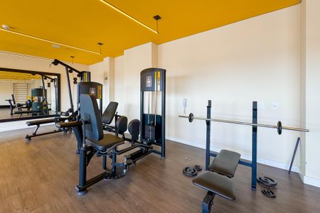 Studio à venda com 26m², 1 quarto e sem vaga Studio à venda com 26m², 1 quarto e sem vagaAcademia