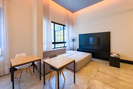 Studio à venda com 26m², 1 quarto e sem vaga Studio à venda com 26m², 1 quarto e sem vagaÁrea comum