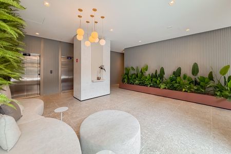 Studio para alugar com 25m², 1 quarto e sem vaga Studio para alugar com 25m², 1 quarto e sem vagaHall