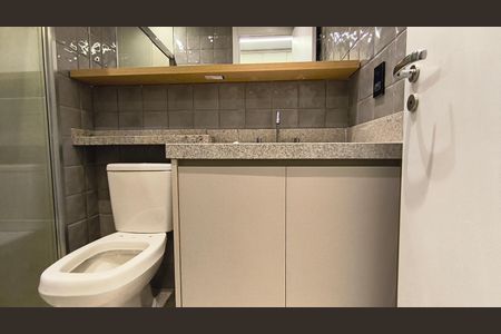Banheiro de kitnet/studio à venda com 1 quarto, 25m² em Ipiranga, São Paulo