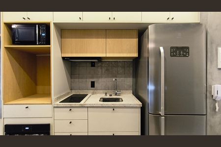 Studio para alugar com 25m², 1 quarto e sem vaga Studio para alugar com 25m², 1 quarto e sem vagaCozinha