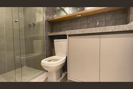 Banheiro de kitnet/studio à venda com 1 quarto, 25m² em Ipiranga, São Paulo