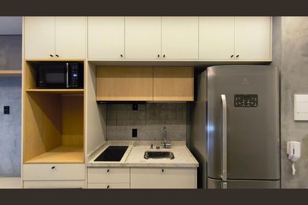 Studio para alugar com 25m², 1 quarto e sem vaga Studio para alugar com 25m², 1 quarto e sem vagaCozinha