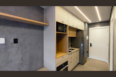 Cozinha de kitnet/studio à venda com 1 quarto, 25m² em Ipiranga, São Paulo