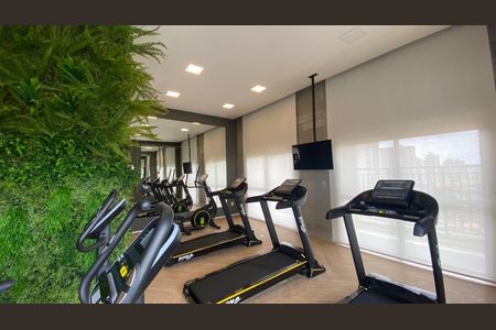 Studio para alugar com 25m², 1 quarto e sem vaga Studio para alugar com 25m², 1 quarto e sem vagaAcademia