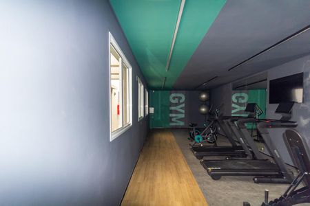Apartamento para alugar com 38m², 2 quartos e sem vagaÁrea comum - Academia
