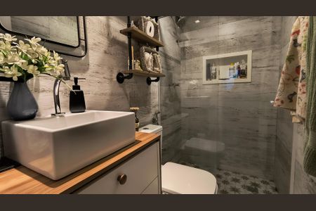 Apartamento à venda com 63m², 3 quartos e 1 vagaBanheiro Social 