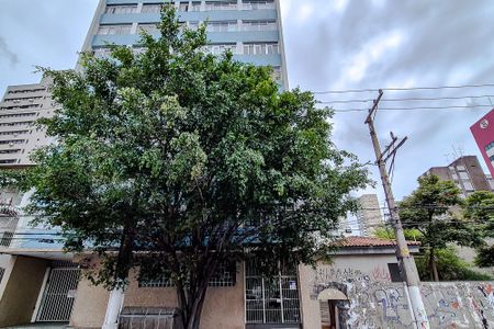 Studio para alugar com 30m², 1 quarto e sem vagaFachada - Plaquinha