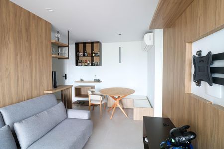 Sala / Cozinha de apartamento para alugar com 2 quartos, 63m² em Vila Cruzeiro, São Paulo