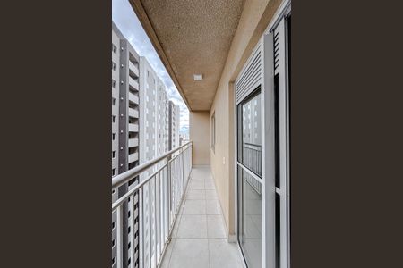 Varanda da Sala de apartamento para alugar com 1 quarto, 34m² em Belenzinho, São Paulo