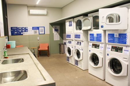 Studio à venda com 22m², 1 quarto e sem vagaLavanderia