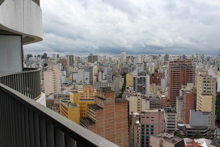 Vista da Varanda de kitnet/studio à venda com 1 quarto, 22m² em Santa Ifigênia, São Paulo
