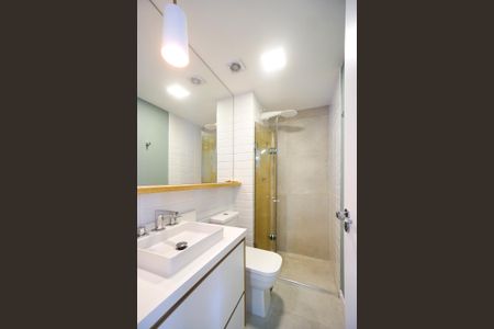 Banheiro  de apartamento para alugar com 1 quarto, 34m² em Cidade Mãe do Céu, São Paulo