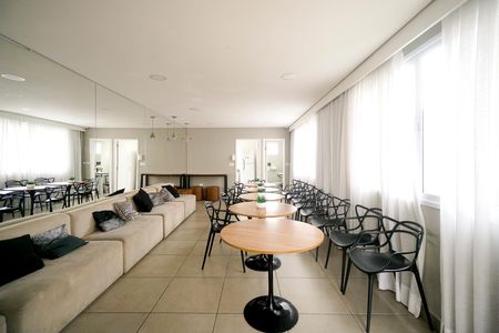 Apartamento para alugar com 34m², 1 quarto e sem vagaSalão de festas