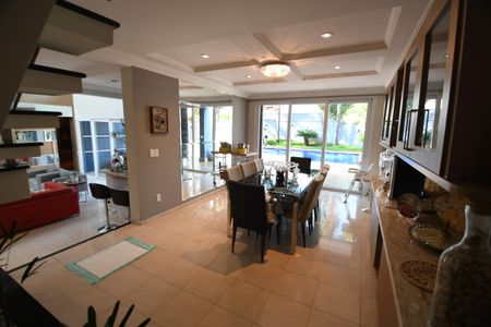 Sala de Jantar de casa de condomínio à venda com 5 quartos, 527m² em Residencial Barão do Café, Campinas