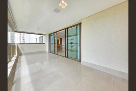 Varanda gourmet  de apartamento para alugar com 4 quartos, 280m² em Vila da Serra, Nova Lima