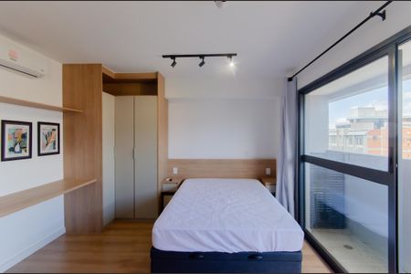 Studio para alugar com 24m², 1 quarto e sem vagaSala/Quarto