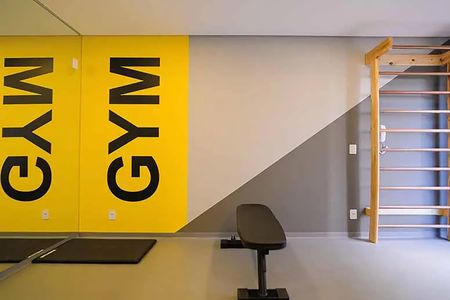 Apartamento para alugar com 32m², 2 quartos e sem vaga Apartamento para alugar com 32m², 2 quartos e sem vagaÁrea Comum - Academia