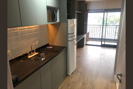 Foto 01 de apartamento à venda com 1 quarto, 27m² em Santo Amaro, São Paulo