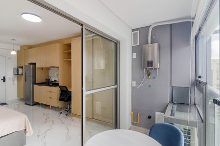 Studio para alugar com 30m², 1 quarto e 1 vagaVaranda