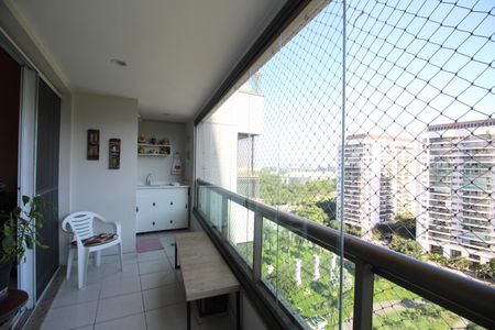 Varanda de apartamento à venda com 3 quartos, 98m² em Barra Olímpica, Rio de Janeiro