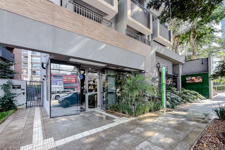 Studio à venda com 22m², 1 quarto e sem vagaFachada - Plaquinha