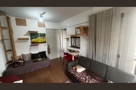 Sala de apartamento para alugar com 1 quarto, 35m² em Santa Cecilia, São Paulo