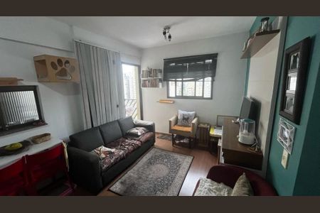 Sala de apartamento para alugar com 1 quarto, 35m² em Santa Cecilia, São Paulo