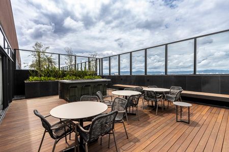 Studio para alugar com 30m², 1 quarto e sem vagaChurrasqueira