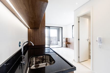 Studio para alugar com 30m², 1 quarto e sem vagaCozinha