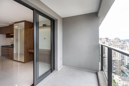 Studio para alugar com 30m², 1 quarto e sem vagaVaranda