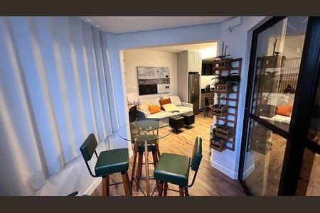 Apartamento para alugar com 54m², 1 quarto e 1 vagaVaranda