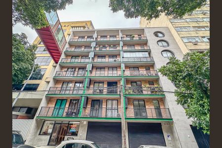 Studio para alugar com 34m², 1 quarto e sem vagaFachada 