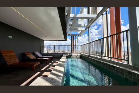 Studio para alugar com 22m², 1 quarto e sem vagaPiscina