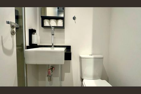 Studio para alugar com 22m², 1 quarto e sem vagaBanheiro