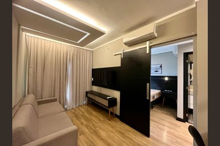 Sala de apartamento para alugar com 1 quarto, 38m² em Cambuí, Campinas