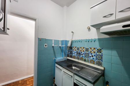 Apartamento à venda com 32m², 1 quarto e sem vagaCozinha 