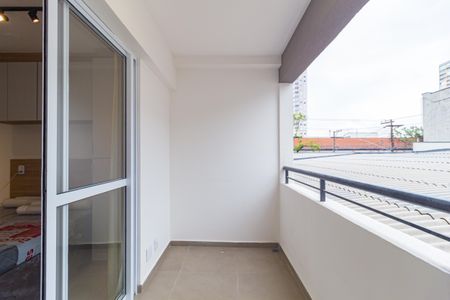 Varanda do Studio de kitnet/studio para alugar com 1 quarto, 25m² em Mooca, São Paulo