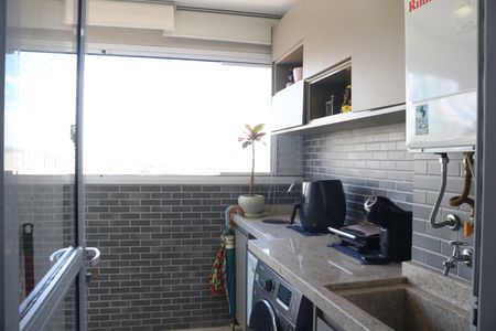 Apartamento à venda com 62m², 2 quartos e 1 vagaCozinha e Área de Serviço