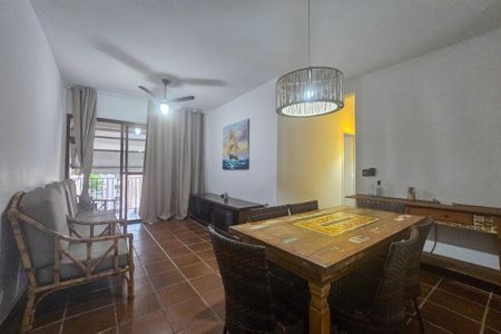 Sala de apartamento para alugar com 3 quartos, 90m² em Balneario Cidade Atlantica, Guarujá