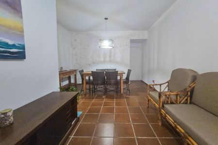 Sala de apartamento para alugar com 3 quartos, 90m² em Balneario Cidade Atlantica, Guarujá
