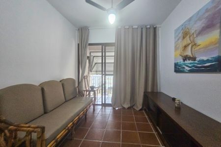 Sala de apartamento para alugar com 3 quartos, 90m² em Balneario Cidade Atlantica, Guarujá