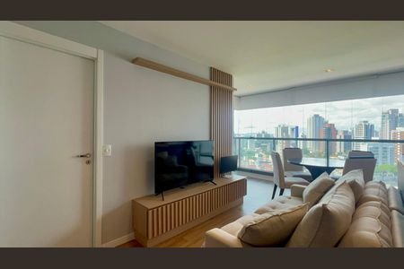 Sala de apartamento à venda com 1 quarto, 50m² em Jardim Vera Cruz, São Paulo